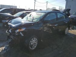 Salvage cars for sale at Chicago Heights, IL auction: 2018 Nissan Versa S