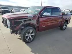 Salvage cars for sale at Wilmer, TX auction: 2022 Dodge 1500 Laramie