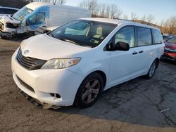 Salvage cars for sale at Marlboro, NY auction: 2015 Toyota Sienna