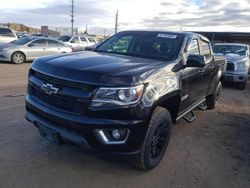 Salvage cars for sale at Colorado Springs, CO auction: 2017 Chevrolet Colorado Z71