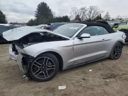 Salvage cars for sale at Finksburg, MD auction: 2018 Ford Mustang