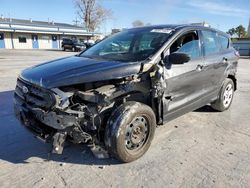 Salvage cars for sale at Tulsa, OK auction: 2017 Ford Escape S