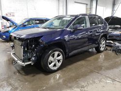 Salvage cars for sale at Ham Lake, MN auction: 2020 Toyota Rav4 Limited