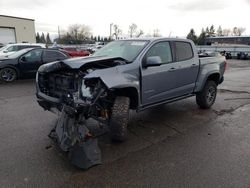 Salvage cars for sale at Woodburn, OR auction: 2018 Chevrolet Colorado ZR2