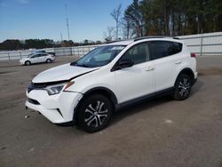 Salvage cars for sale from Copart Dunn, NC: 2017 Toyota Rav4 LE