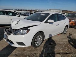 Salvage cars for sale at Earlington, KY auction: 2017 Nissan Sentra S