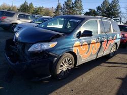 Salvage cars for sale from Copart Denver, CO: 2011 Toyota Sienna XLE