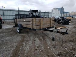 Salvage trucks for sale at Chicago Heights, IL auction: 2021 Tesk Trailer