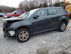 Salvage cars for sale at North Billerica, MA auction: 2017 Chevrolet Equinox LS