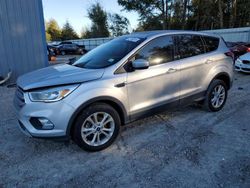 Salvage cars for sale from Copart Midway, FL: 2017 Ford Escape SE