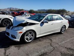 Salvage cars for sale from Copart Las Vegas, NV: 2011 Mercedes-Benz E 350