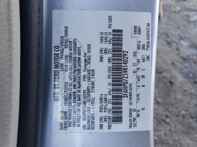 2009 Ford Fusion SE