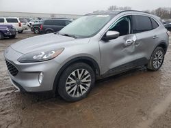 Salvage cars for sale from Copart Davison, MI: 2022 Ford Escape Titanium