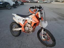 Salvage motorcycles for sale at Las Vegas, NV auction: 2022 KTM 450 XC-F