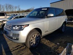 Salvage cars for sale from Copart Spartanburg, SC: 2015 Land Rover Range Rover HSE