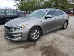 Salvage cars for sale from Copart Lexington, KY: 2016 KIA Optima LX