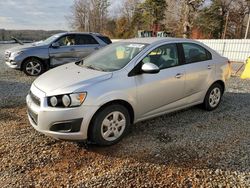 Chevrolet Sonic salvage cars for sale: 2015 Chevrolet Sonic LS