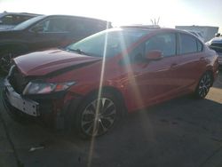 Honda Civic SI salvage cars for sale: 2013 Honda Civic SI