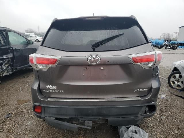 2016 Toyota Highlander XLE