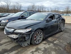 Acura TLX salvage cars for sale: 2015 Acura TLX Advance