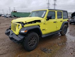 Jeep Wrangler salvage cars for sale: 2024 Jeep Wrangler Sport