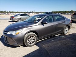 Salvage cars for sale at Houston, TX auction: 2017 Toyota Camry LE