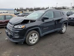 Salvage cars for sale from Copart Pennsburg, PA: 2022 Jeep Compass Latitude