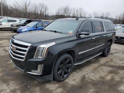 Carros dañados por inundaciones a la venta en subasta: 2018 Cadillac Escalade ESV Luxury