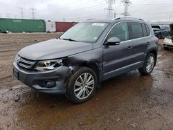 Salvage cars for sale at Elgin, IL auction: 2014 Volkswagen Tiguan S