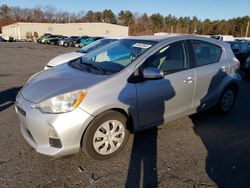 Salvage cars for sale from Copart Exeter, RI: 2013 Toyota Prius C