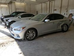 Salvage cars for sale at Madisonville, TN auction: 2014 Infiniti Q50 Base