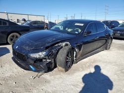 Salvage cars for sale from Copart Haslet, TX: 2022 Maserati Ghibli Modena
