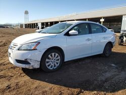 Nissan Sentra S Vehiculos salvage en venta: 2015 Nissan Sentra S