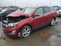 Salvage cars for sale at Woodhaven, MI auction: 2019 Chevrolet Equinox LT