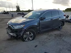 Salvage cars for sale from Copart Miami, FL: 2020 Honda CR-V LX