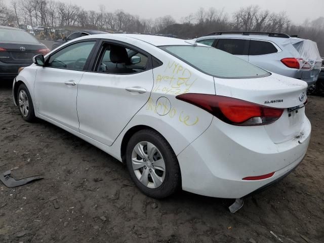 2016 Hyundai Elantra SE