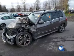 Salvage cars for sale at Portland, OR auction: 2014 Mercedes-Benz GLK 350 4matic