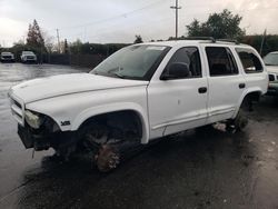 Salvage cars for sale from Copart San Martin, CA: 1999 Dodge Durango
