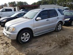 Salvage cars for sale from Copart Seaford, DE: 2005 Mercedes-Benz ML 350