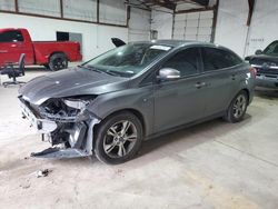 Salvage cars for sale from Copart Lexington, KY: 2014 Ford Focus SE