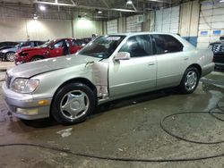 Salvage cars for sale at Woodhaven, MI auction: 2000 Lexus LS 400