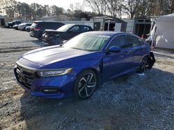 Salvage cars for sale from Copart Fairburn, GA: 2018 Honda Accord Sport