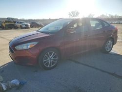 Salvage cars for sale from Copart Kansas City, KS: 2016 Ford Focus SE