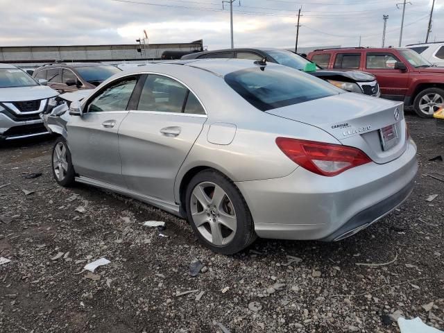 2018 Mercedes-Benz CLA 250 4matic