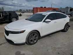 Salvage cars for sale at Homestead, FL auction: 2023 Honda Accord EX