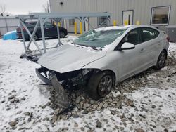 Salvage cars for sale at Milwaukee, WI auction: 2017 Hyundai Elantra SE