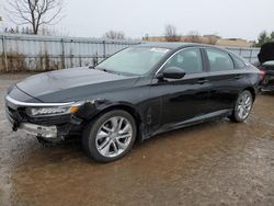 Salvage cars for sale from Copart Ontario Auction, ON: 2018 Honda Accord LX