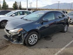 Salvage cars for sale from Copart Rancho Cucamonga, CA: 2019 Toyota Corolla L