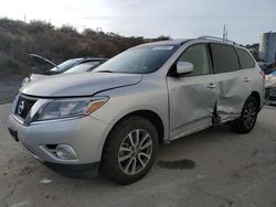 Salvage cars for sale at Reno, NV auction: 2015 Nissan Pathfinder S