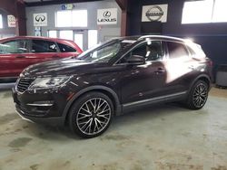 Salvage cars for sale at East Granby, CT auction: 2016 Lincoln MKC Black Label